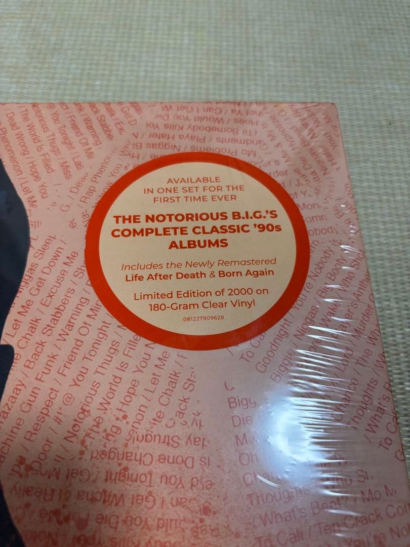 新品アナログThe Notorious B.I.G.9枚組Box （全アルバム）