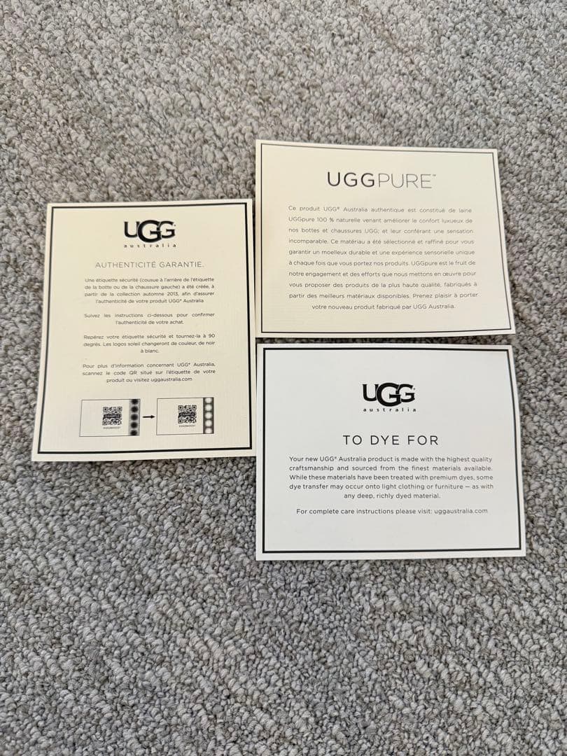 美品UGG クラシックミニ　ブラック　ムートンブーツ 7/24cm