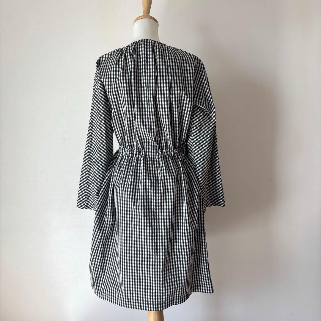 極美品♡MACPHEE トゥモローランド　コットンシルク ギンガムチェックコート