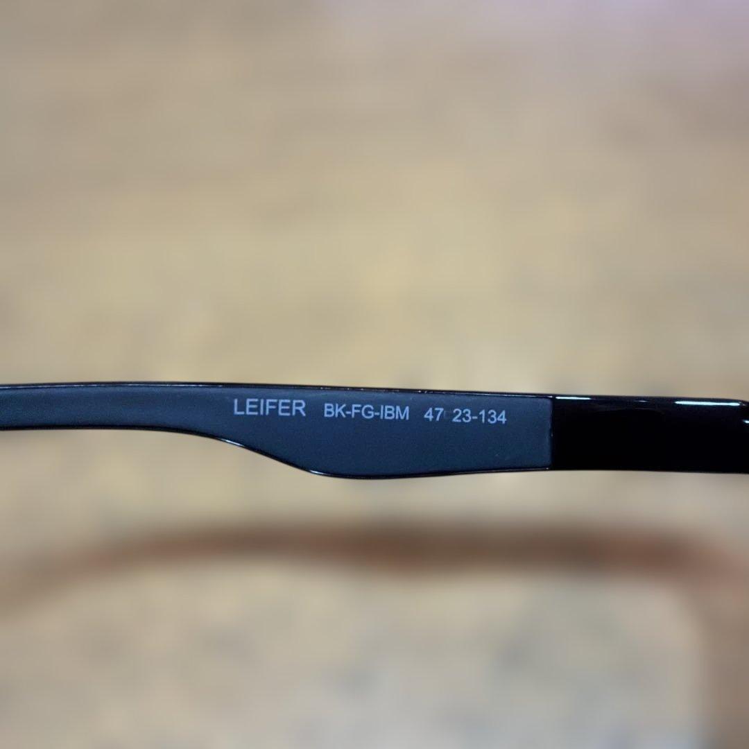 【美品】Eyebol LEIFERサングラス 47-23-134 偏光レンズ