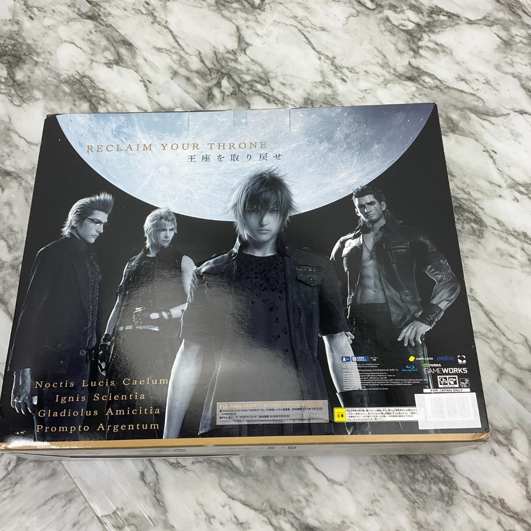 極美品　PS4 FINAL FANTASY XV ルナエディション 動作OK
