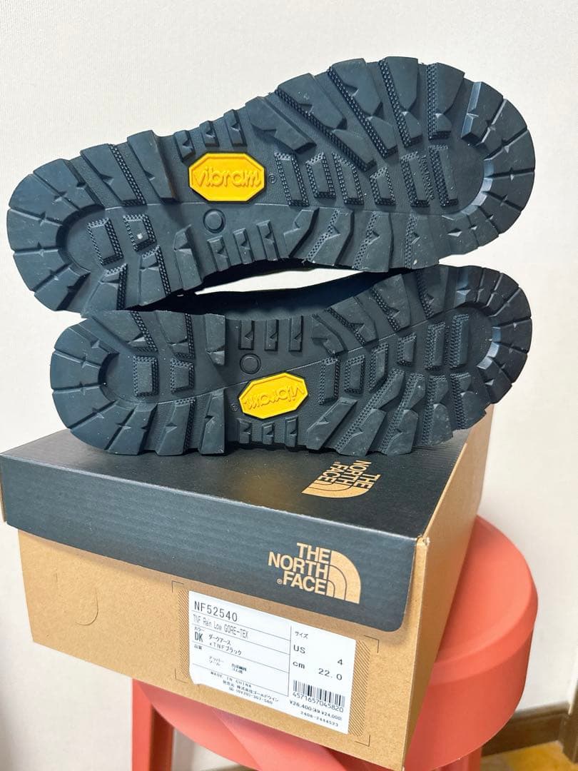 ノースフェイス レイン ロー ゴアテックス　23センチ〜23.5センチ