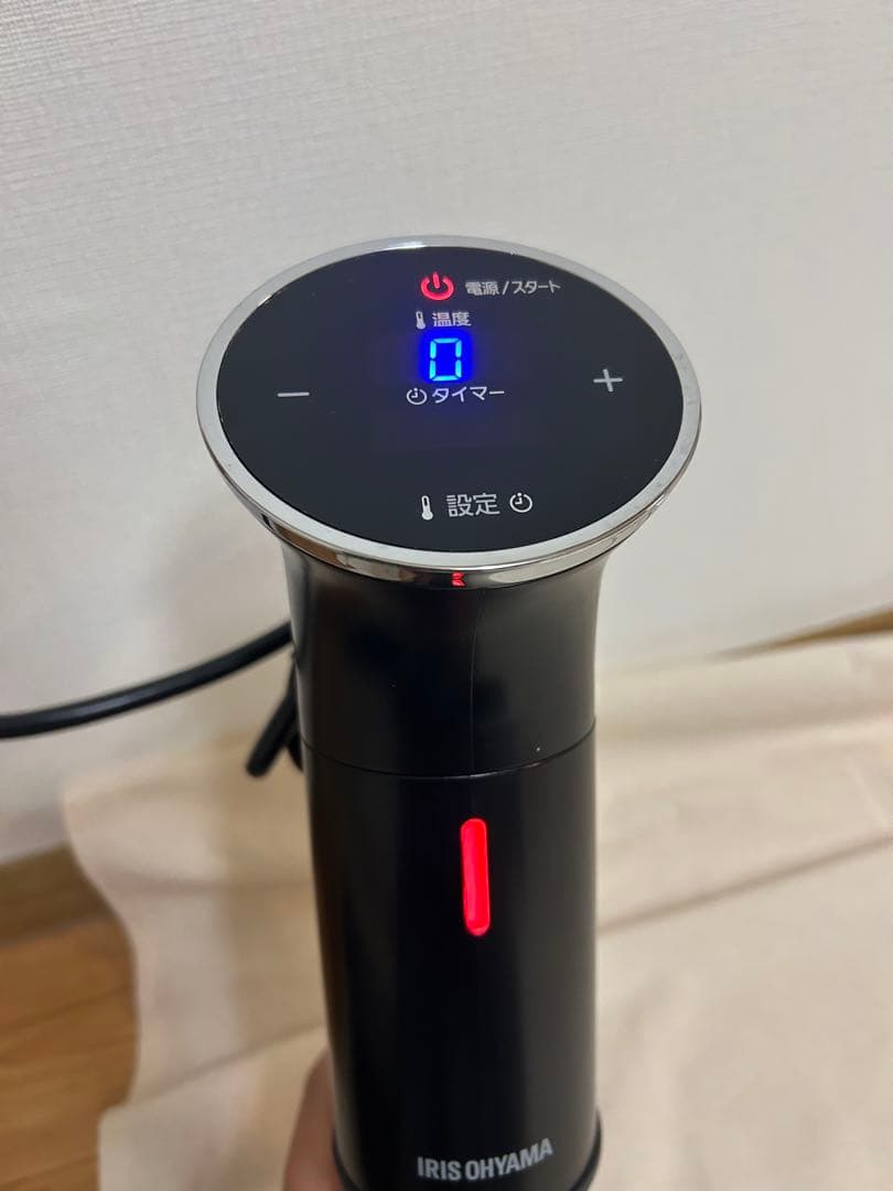 ⭐︎鹿男爵⭐︎ 【美品】アイリスオーヤマ 低温調理器 LTC-01
