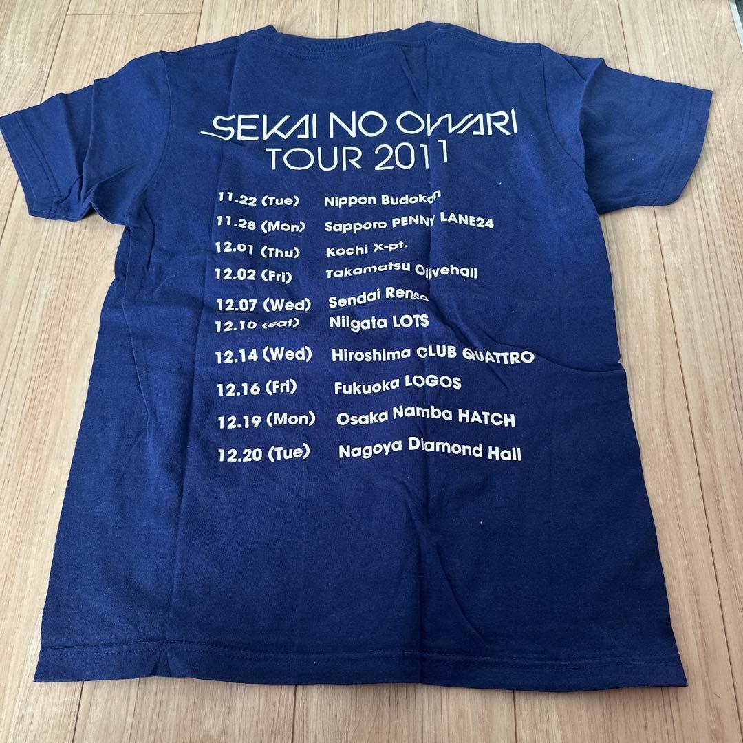 セカオワ Tシャツ ２枚＋マフラータオル、ショッパー、クリアファイルセット！