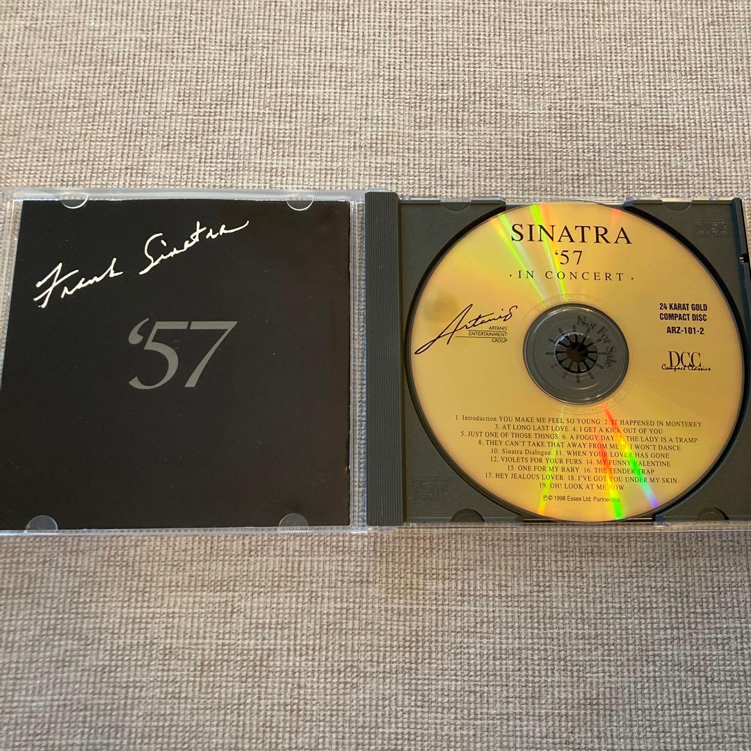 ゴールドCD✨美品✨フランク シナトラ - シナトラ '57 コンサート