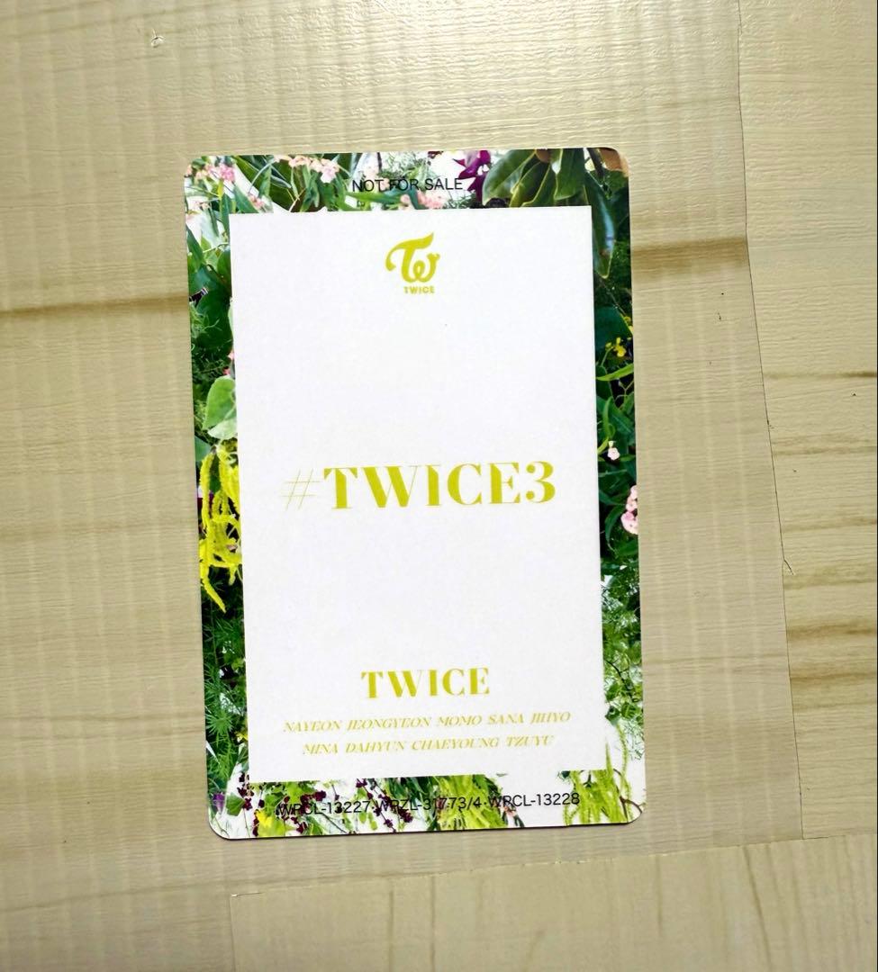 TWICE ミナ トレカ ハイタッチ券 #TWICE3