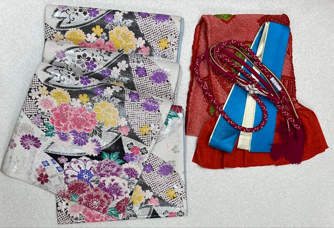 振り袖　フルセット　別誂長襦袢　成人式　エメラルド　金彩　刺繍　銀通し　766