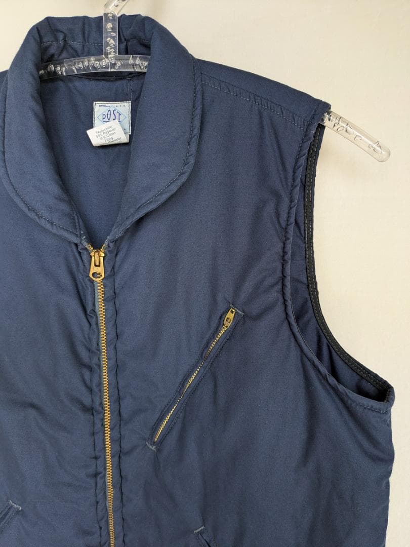 美品 POST O'ALLS E-Z CRUZ Vest M 中綿 15AW