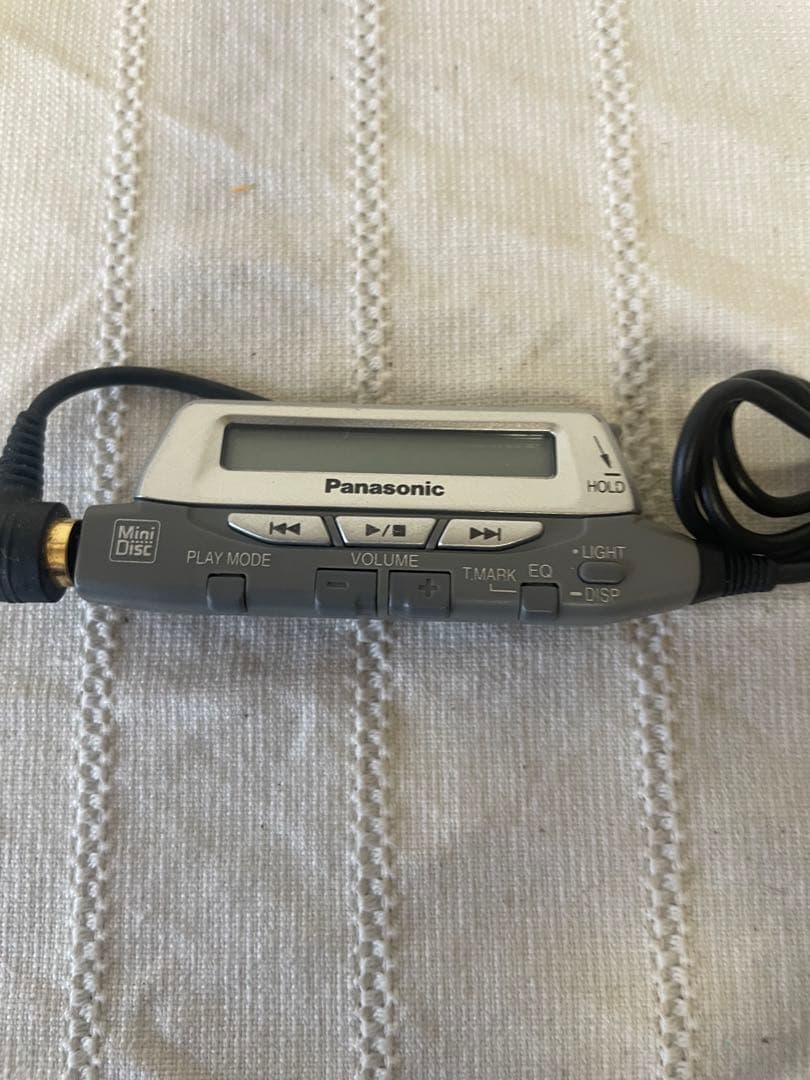 【動作確認済】Panasonic ポータブルMDレコーダー SJ-MR200