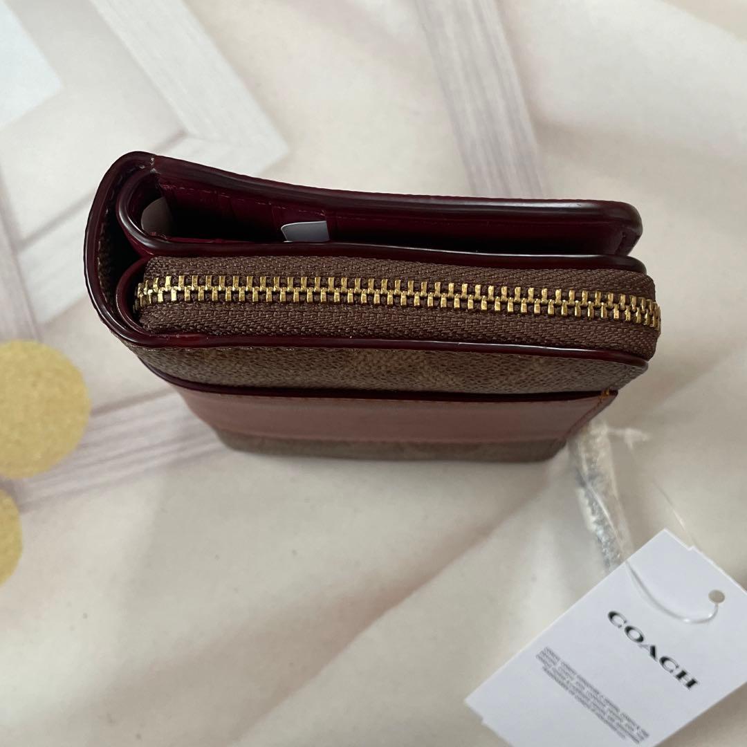 【新品・未使用】COACH コーチ 二つ折り財布 ビルフォードウォレット