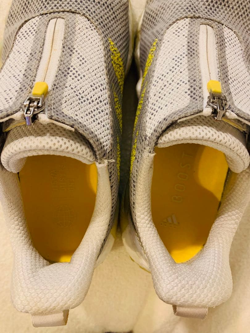 adidas ゴルフシューズ BOAシステム グレー/イエロー　レディース