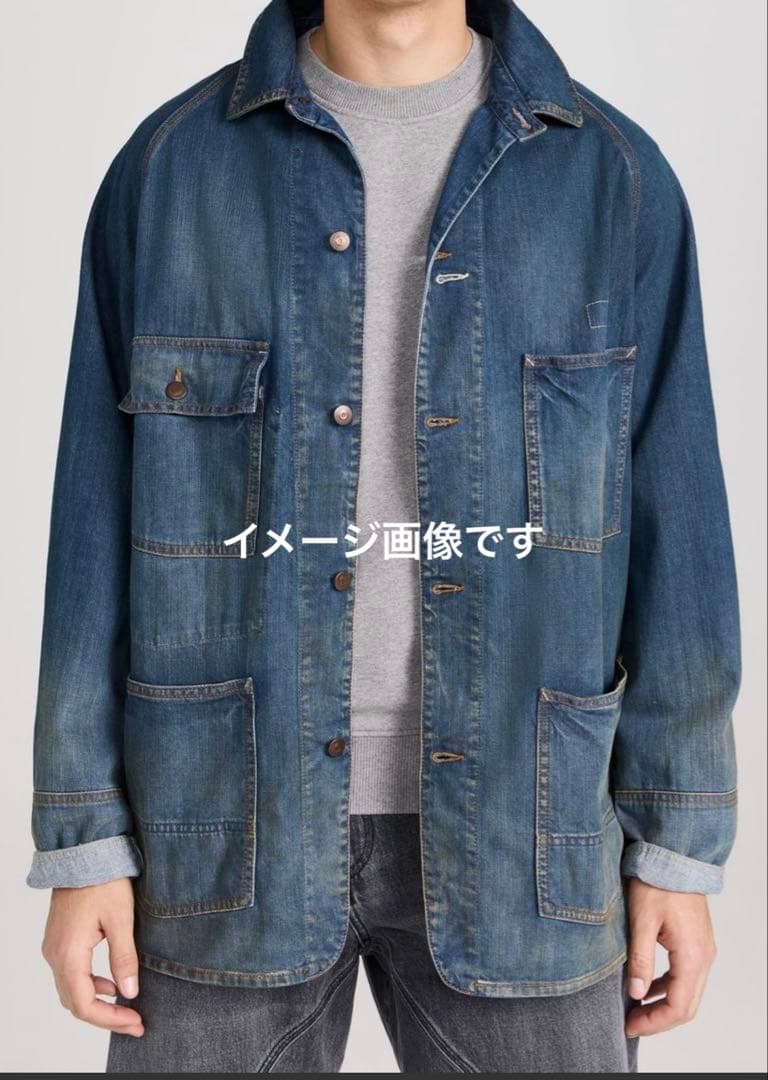 Margiela デニム　カバーオール　マルジェラ　ヴィンテージディストレスト