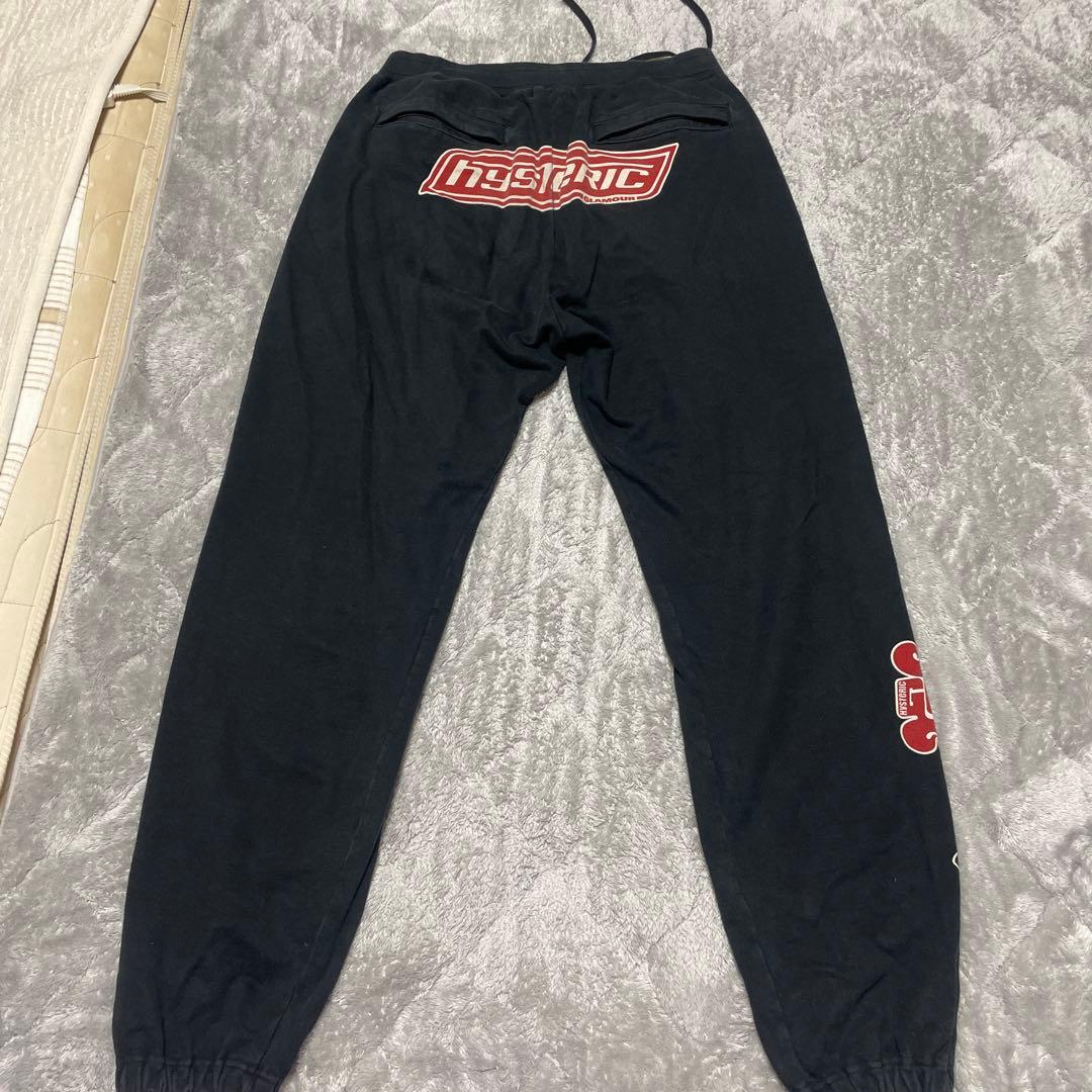 ヒステリックグラマー スウェットパンツ 黒L