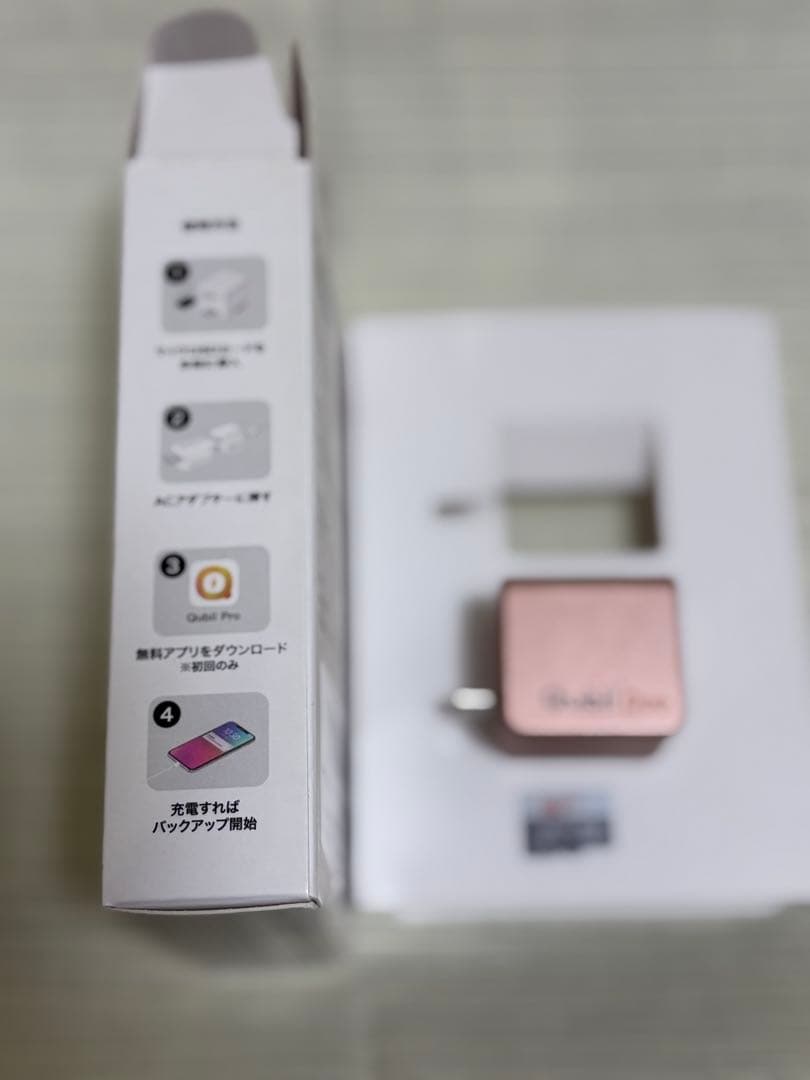 Qubii Duo USB TypeC 箱 microSDカード128GB付き
