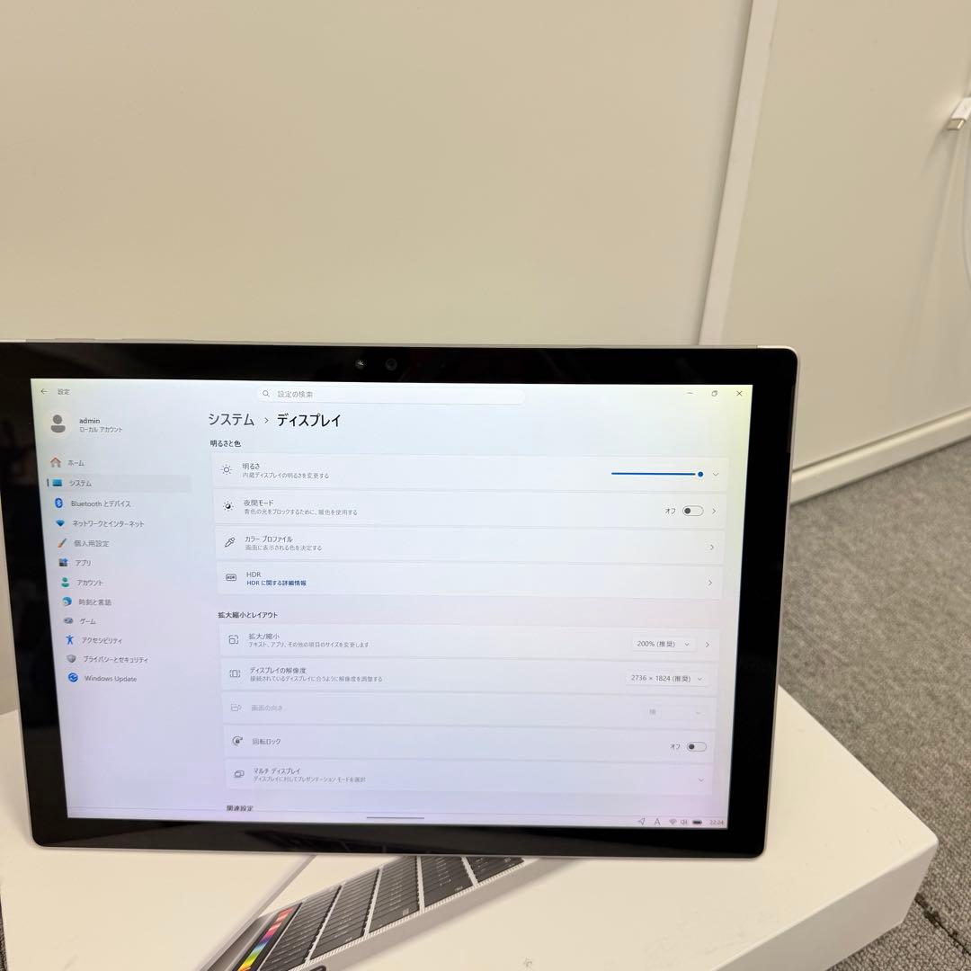 Windowsタブレット本体 Surface Pro 4 Core i5 8GB/256GB Win 11
