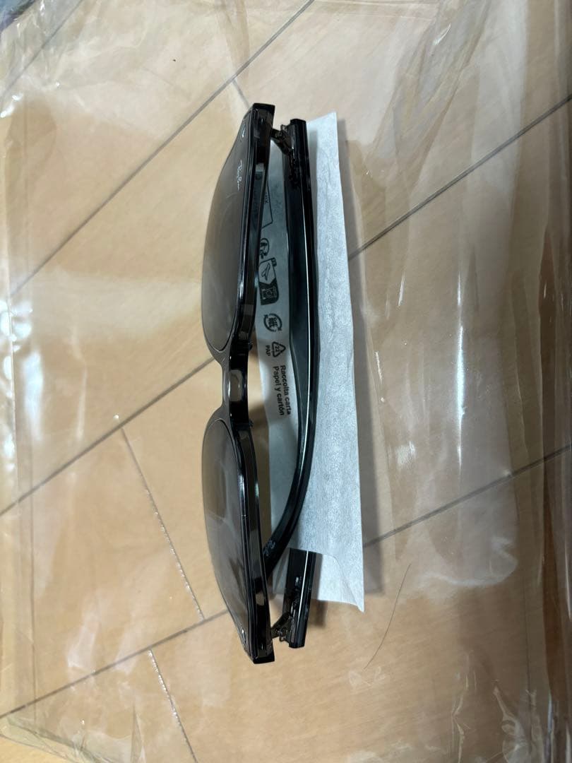 未使用品　Ray Ban サングラス RB4458D グレーxダークグレー