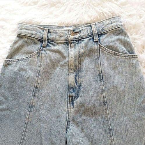 【希少】SNIDEL スナイデル コクーンディテールデニムパンツ M