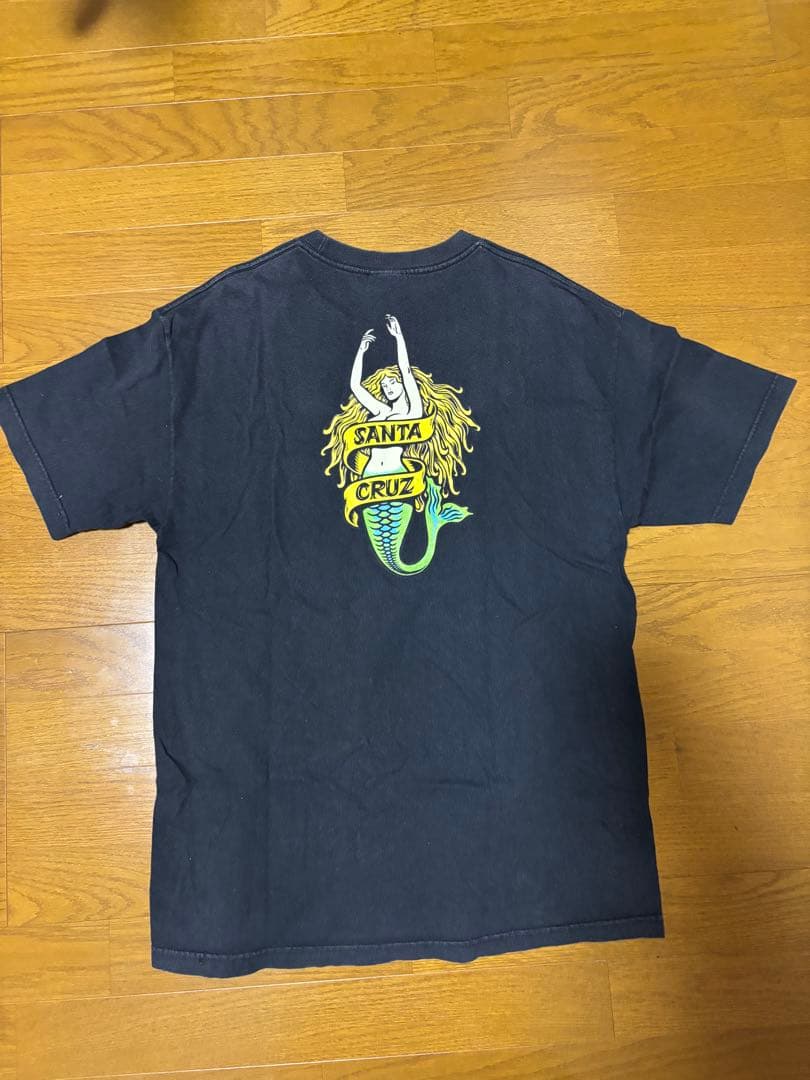 希少 00s SANTA CRUZ マーメイド Tシャツ NHSタグ