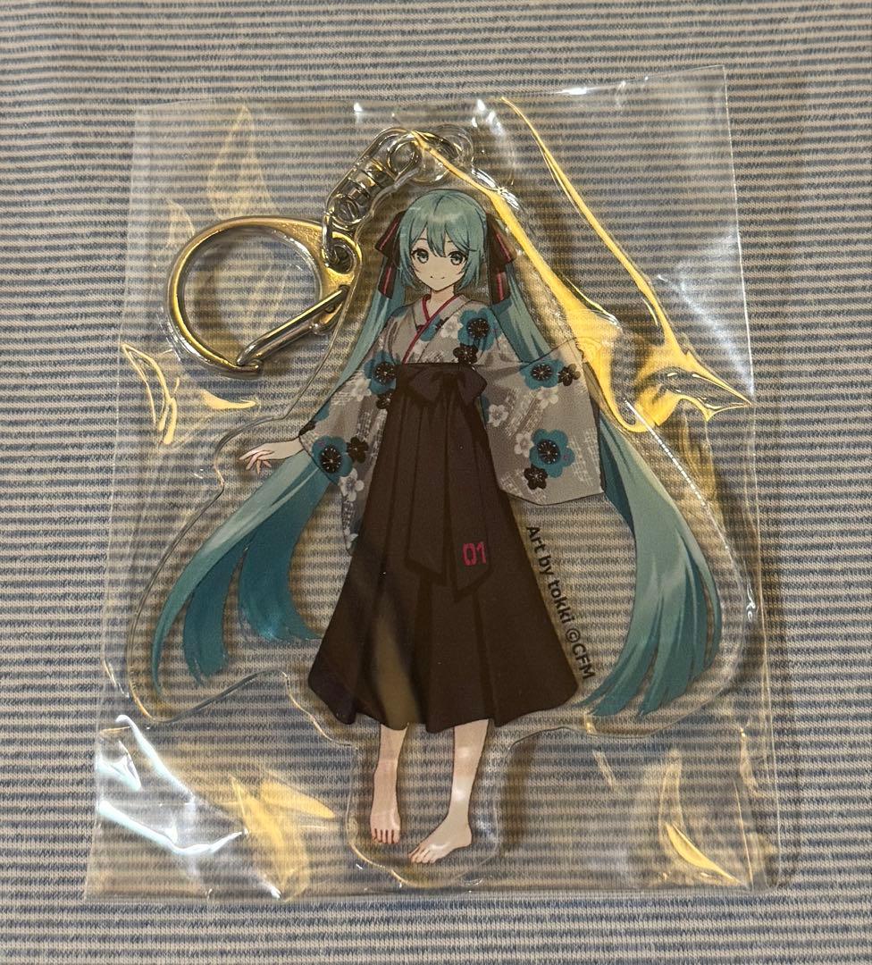 【アクキー付き】ゆる袴　初音ミク　梅音　LL