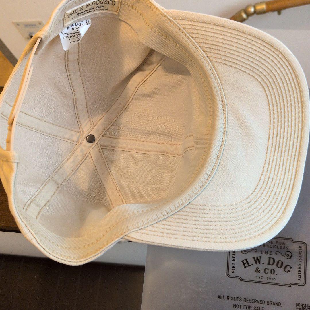 H.W.DOG & CO. コットンキャップ L/XL