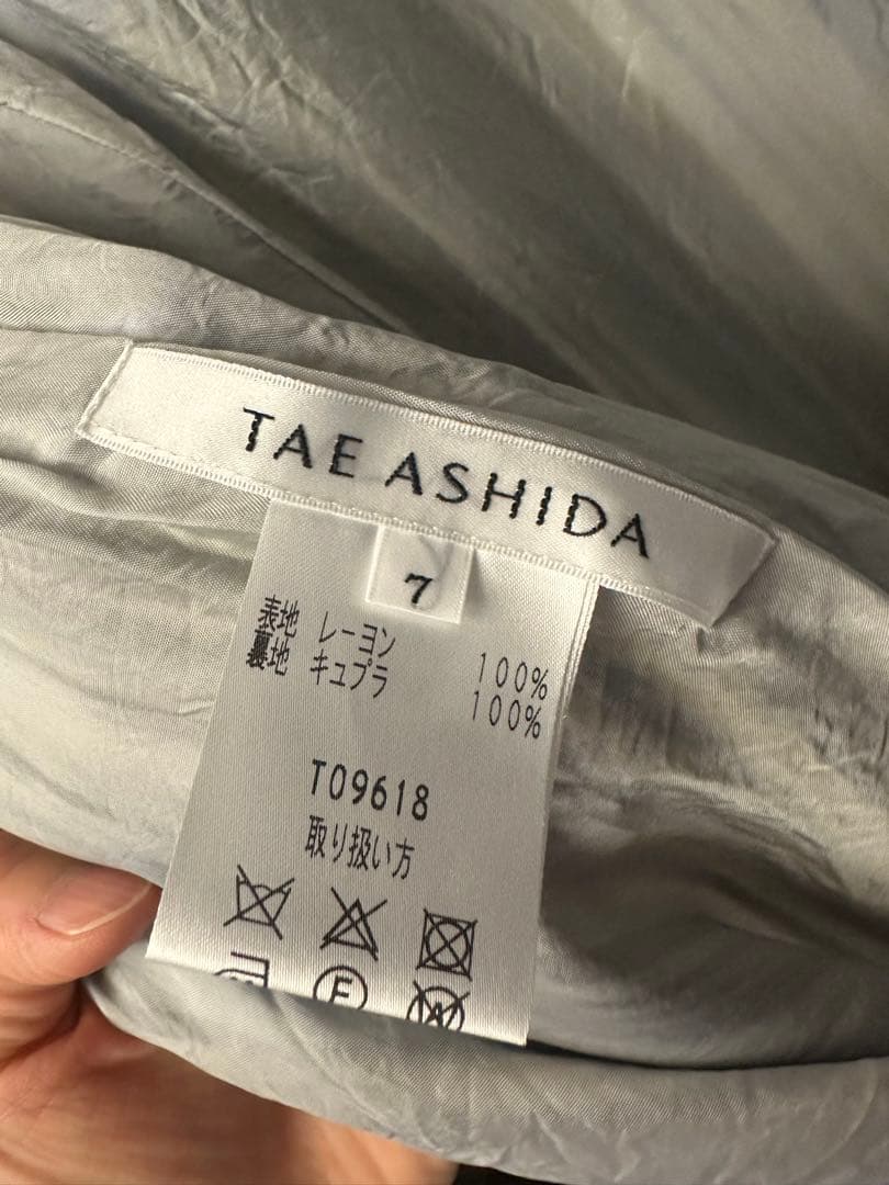 ばぼ　TAE ASHIDA ノースリーブドレス スカーフ付きワンピース