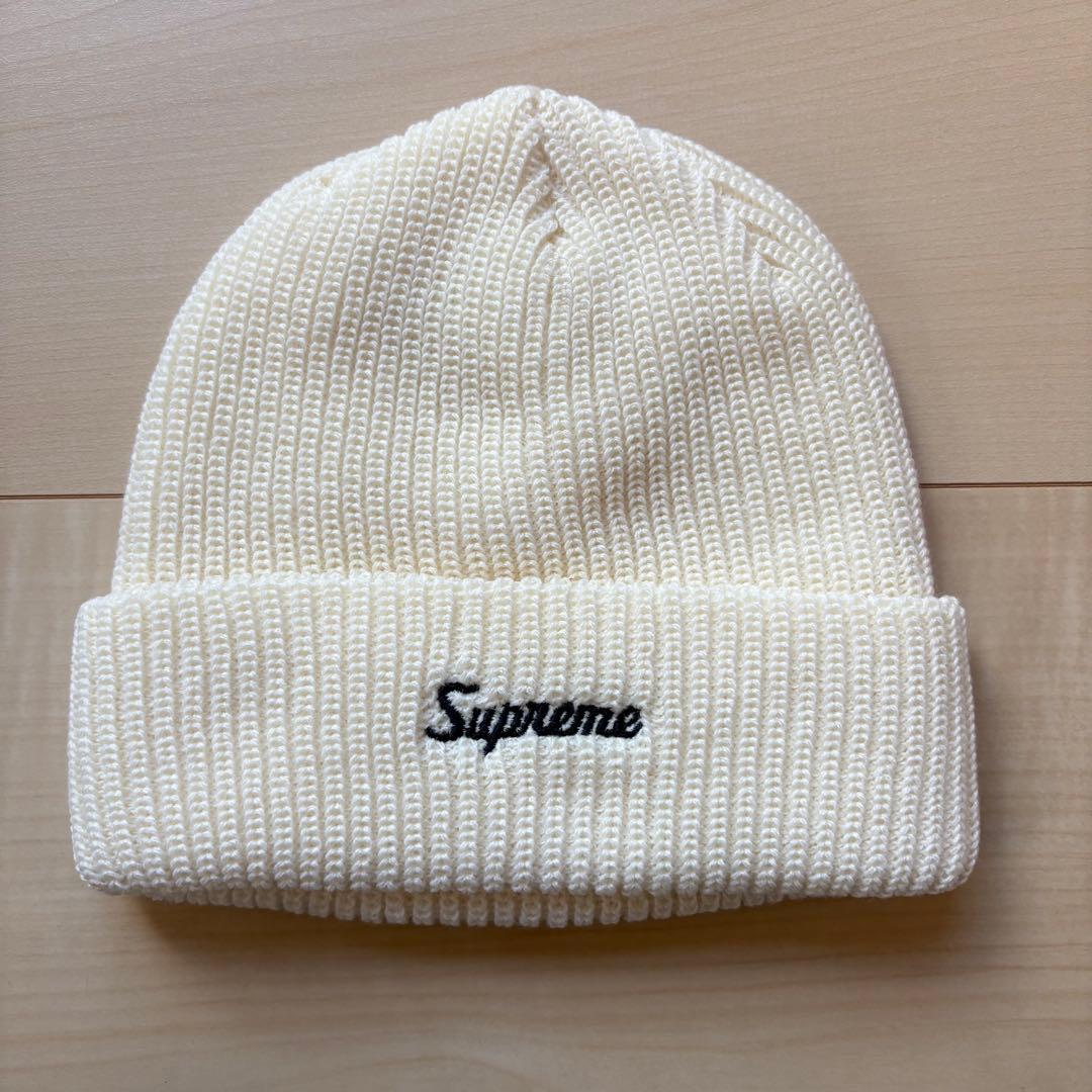 新品 Supreme Loose Gauge Beanie White ホワイト