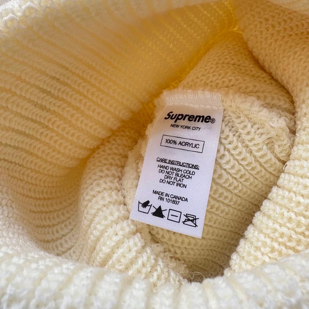 新品 Supreme Loose Gauge Beanie White ホワイト