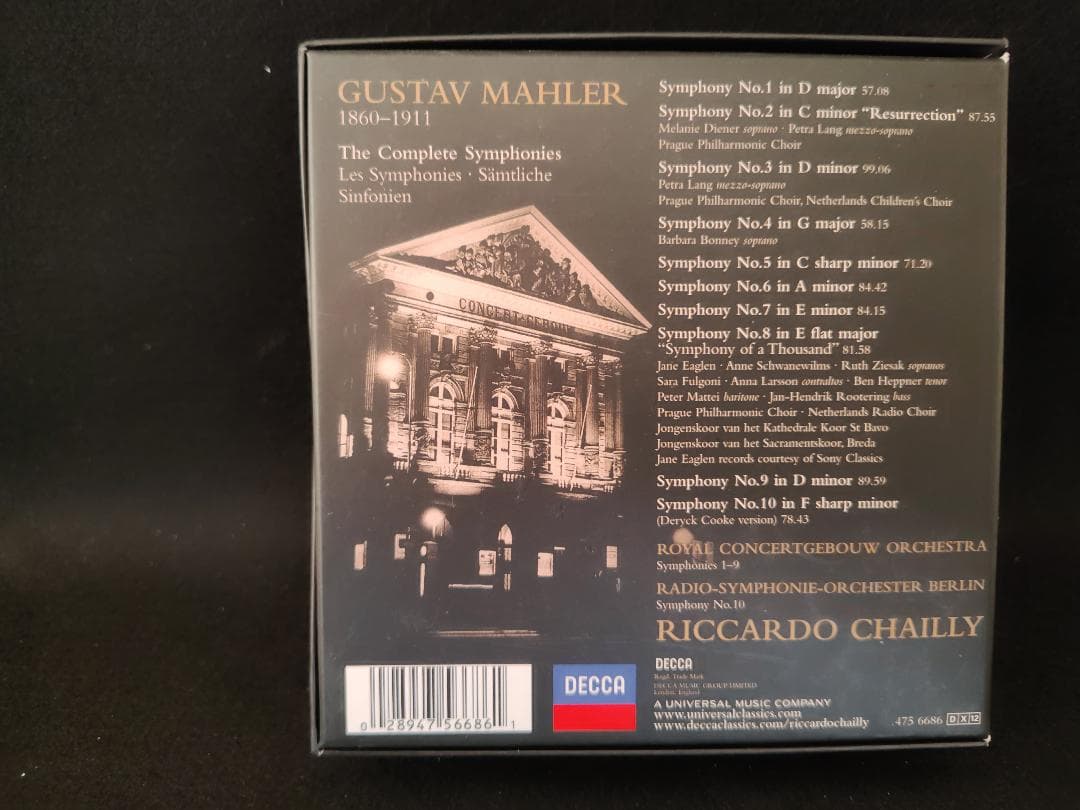 クラシック Mahler The Complete Symphonies 1-10