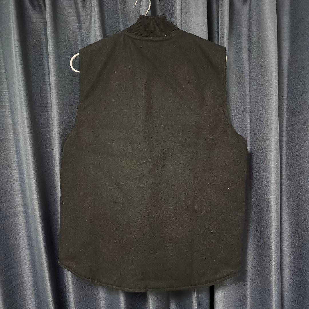 Carhartt カーハート US ダックベスト ブラック M 古着 ベスト