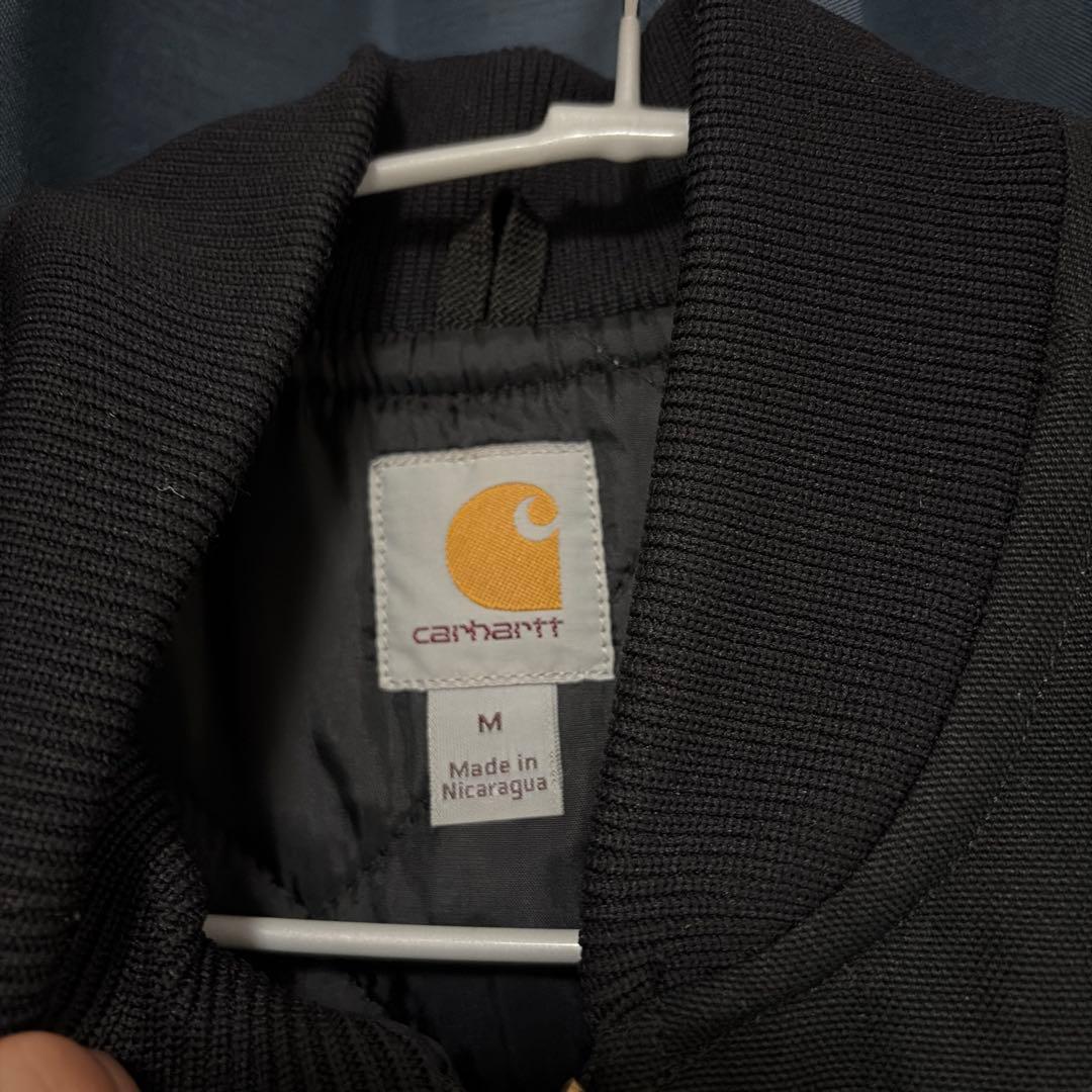 Carhartt カーハート US ダックベスト ブラック M 古着 ベスト