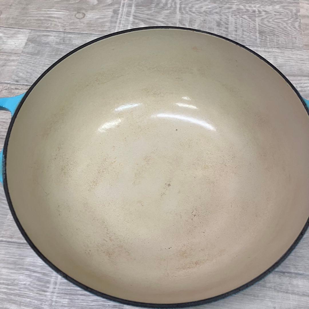 LE CREUSET 両手鍋 マルミット ターコイズ 27cm 41l