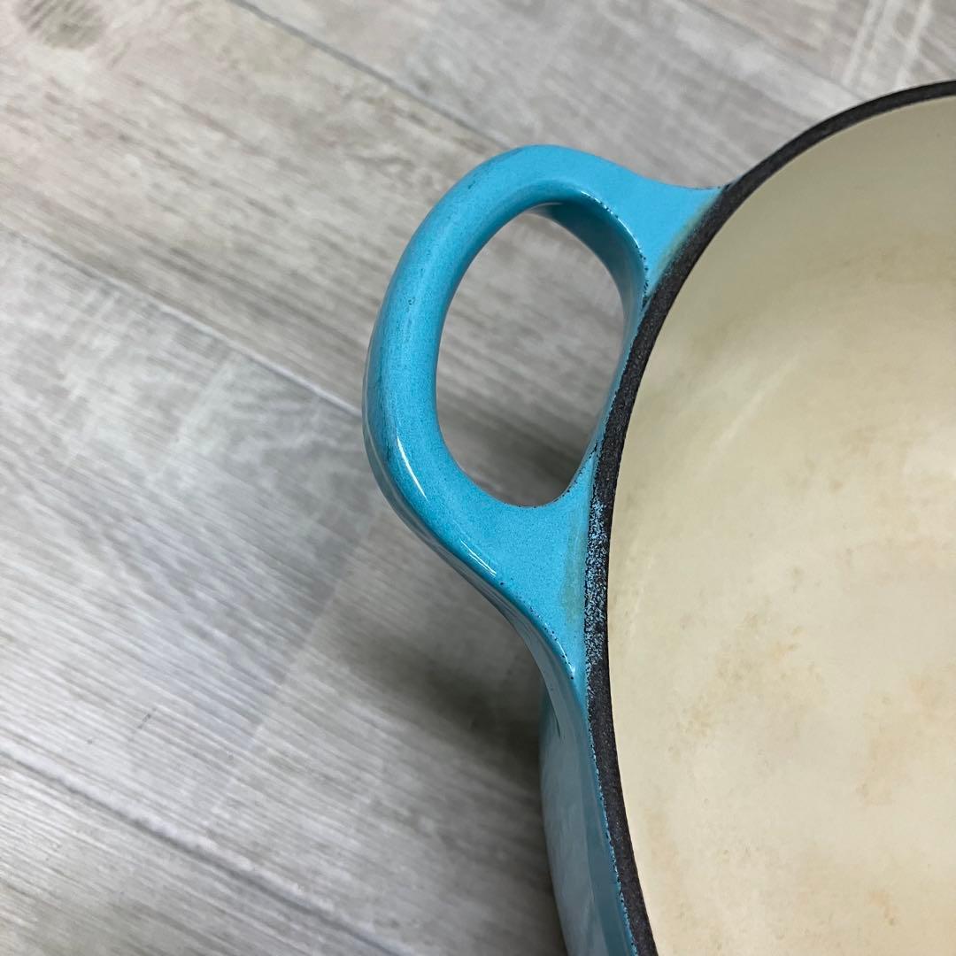 LE CREUSET 両手鍋 マルミット ターコイズ 27cm 41l