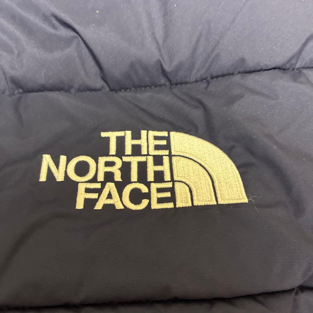 美品！ノースフェイス ベビーシェルブランケット ネイビー NNB71901