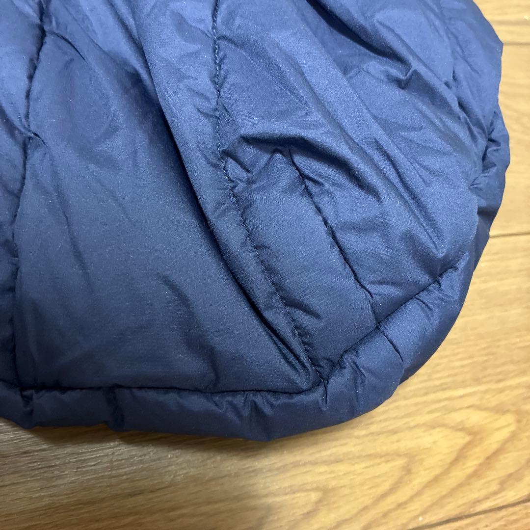 美品！ノースフェイス ベビーシェルブランケット ネイビー NNB71901