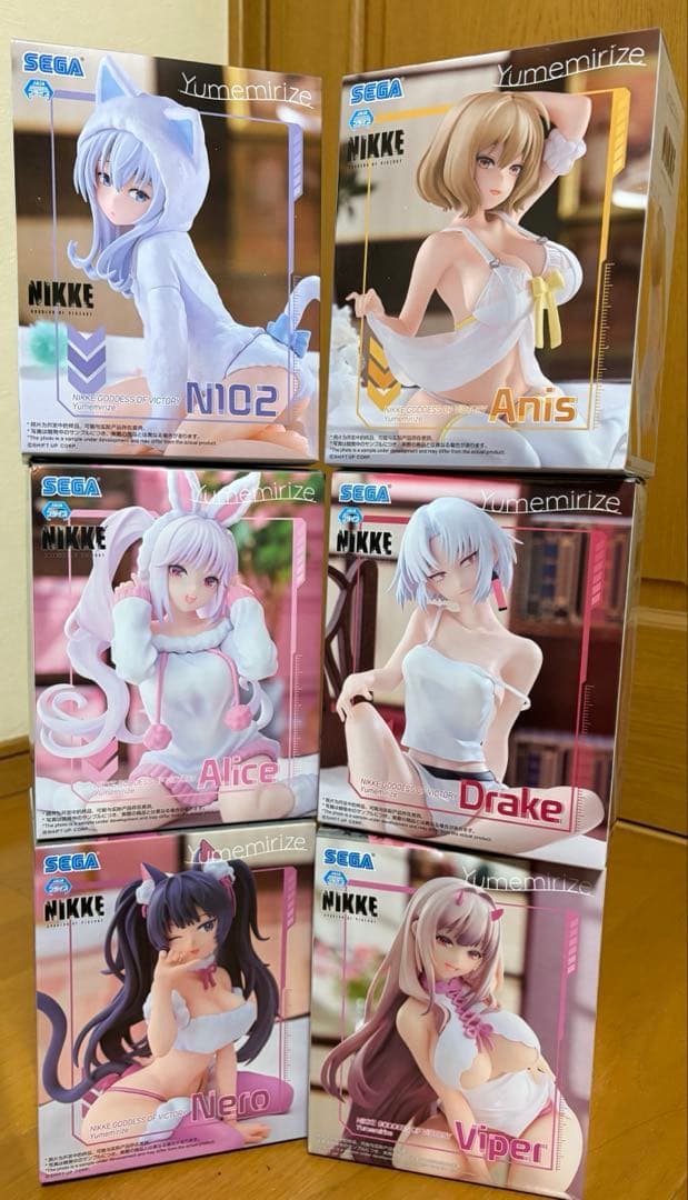 NIKKE　フィギュア　アニス　N102　アリス　ドレイク　ネロ　バイパー