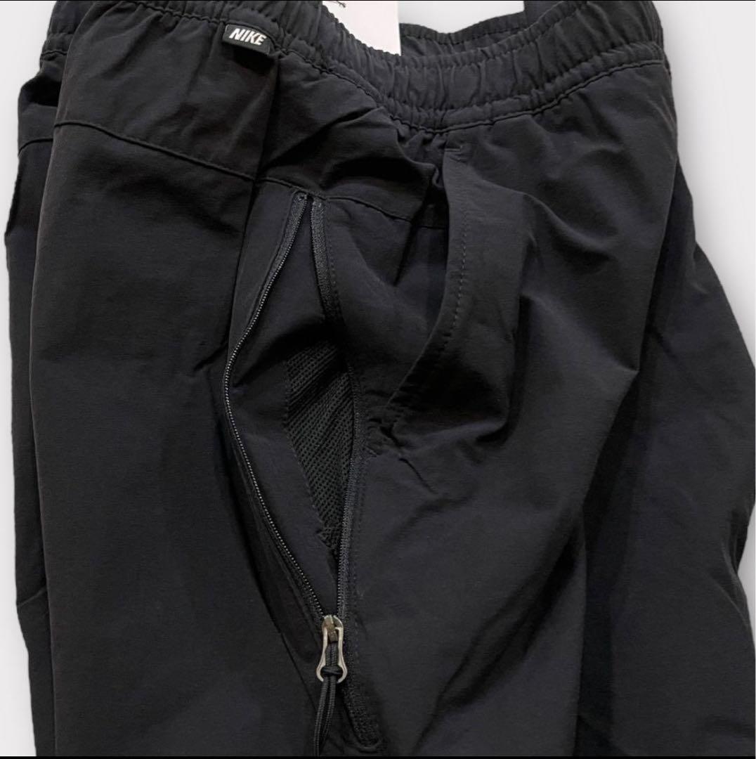 ナイキ　ウーブン　テーパードパンツ　メンズ　XL ストレッチ　ウーブンパンツ　黒