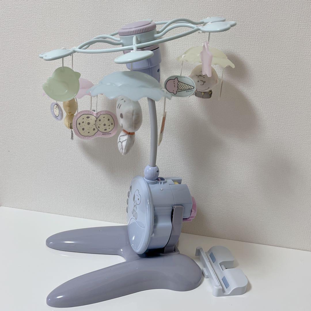 【美品】スヌーピーやわらかガラガラベビープレミアム