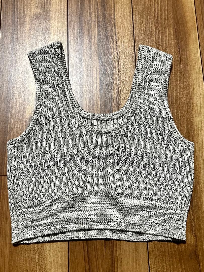CLANE ビスチェコットンカーディガン M
