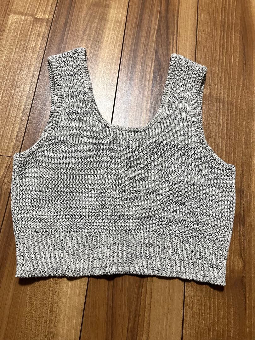 CLANE ビスチェコットンカーディガン M