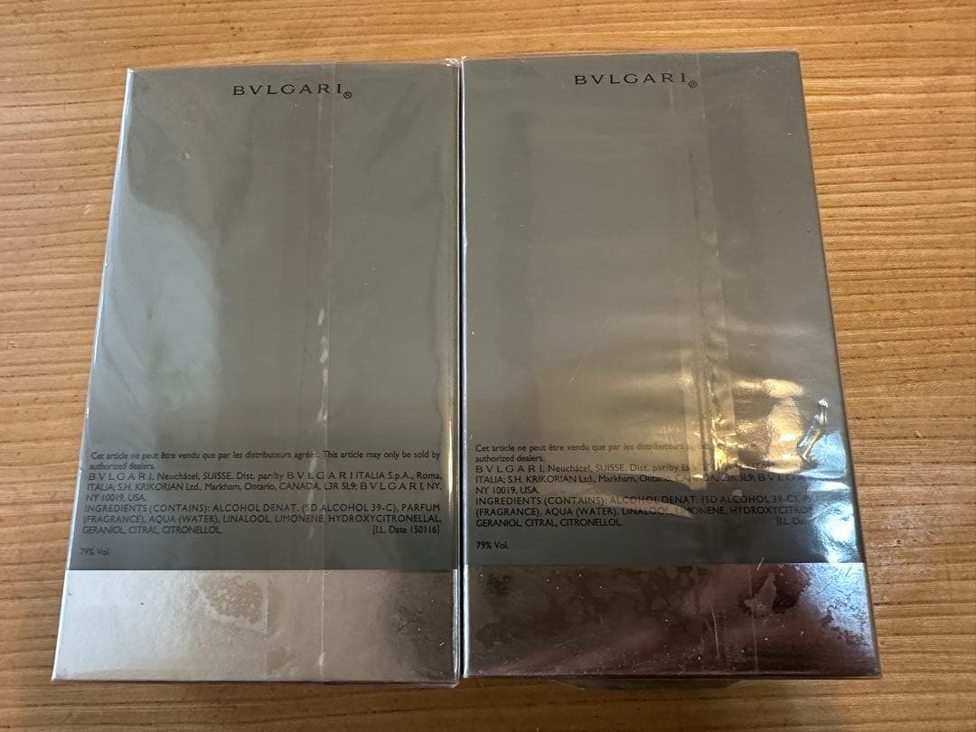 BVLGARI Pour Homme 100ml 2本セット
