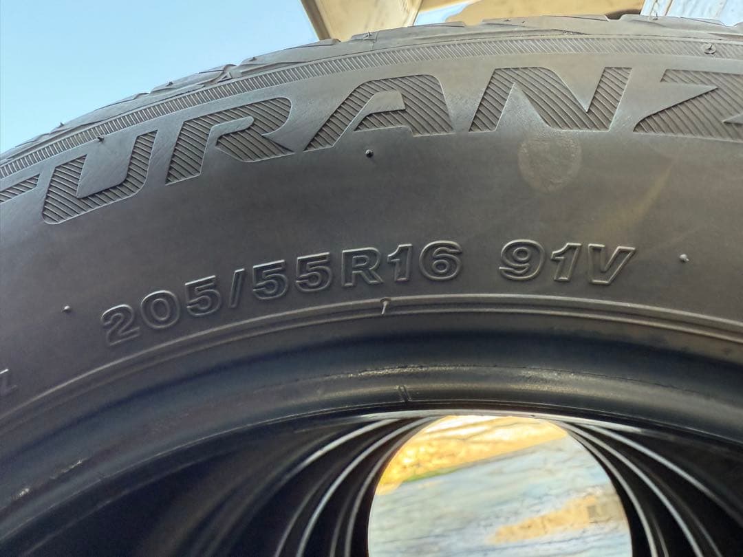 ぽよぽよブリヂストンサマータイヤ205／55R16 91V