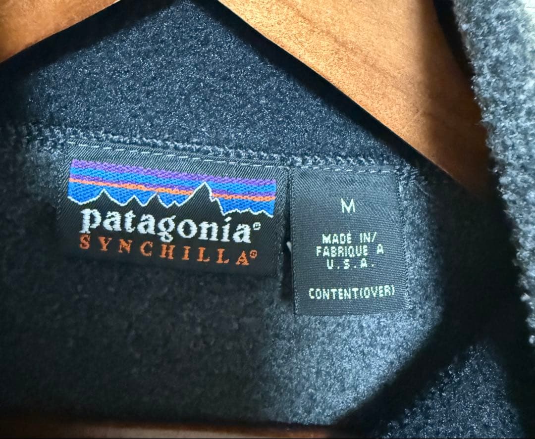 USA製 Patagonia パタゴニア メンズ シンチラ ベスト フリース M