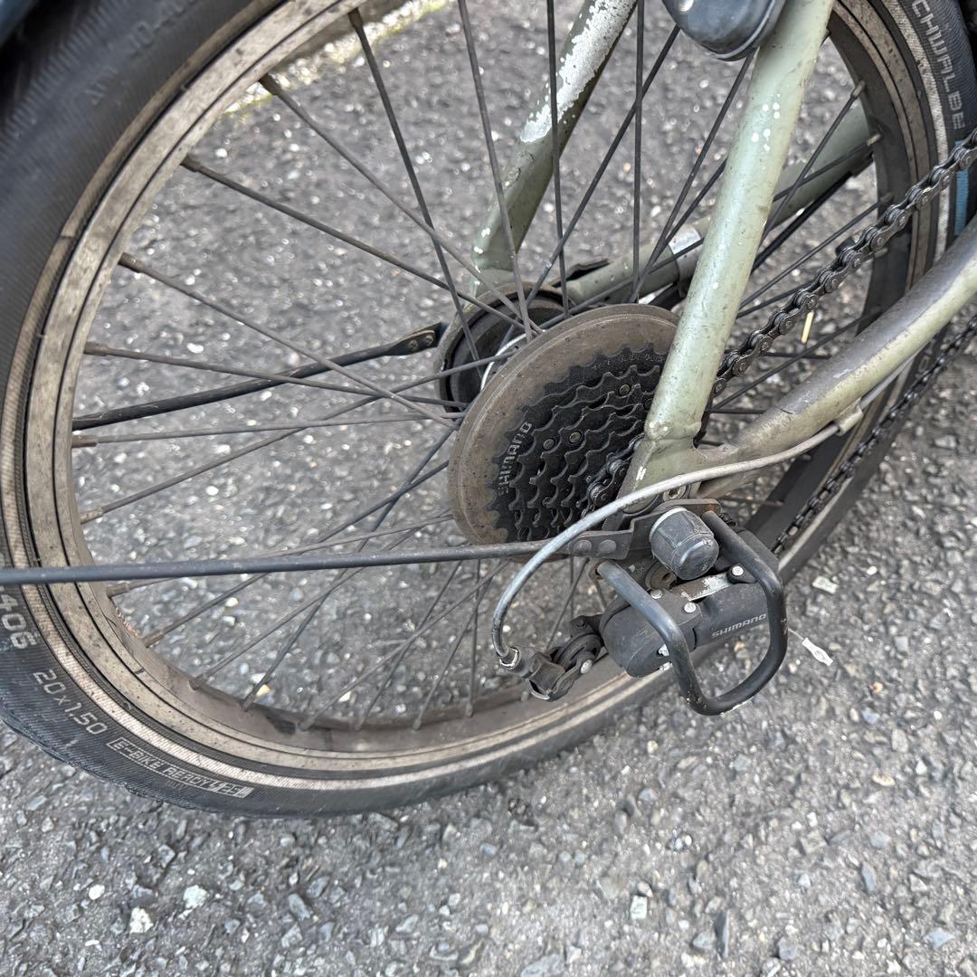 ジャンク Panasonic 電動アシスト自転車 ベロスターミニ