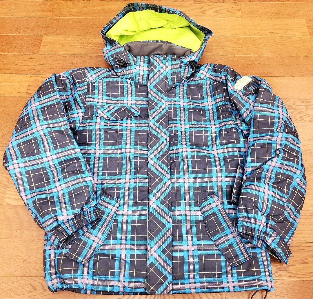 150cm 男の子 オンヨネ RESEEDA ジュニア スキーウェア チェック