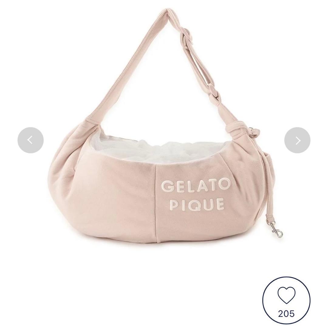 GELATO PIQUE キャリーバッグ ピンク 小型犬用