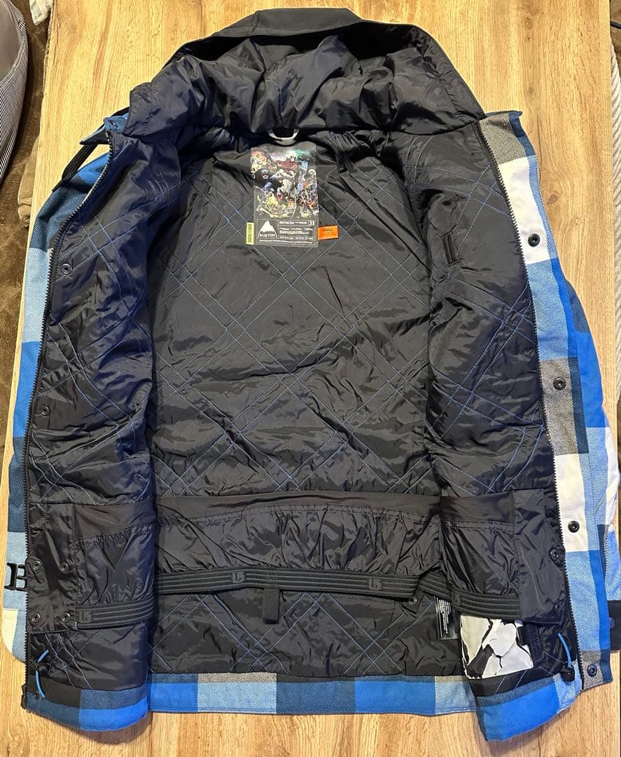 【バートン BURTON】 スノーボードウェア チェック　S