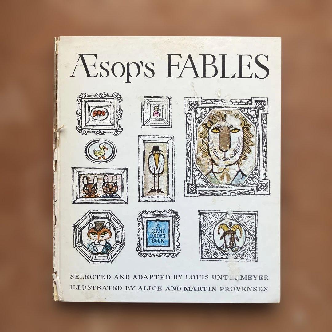Aesop's Fables　洋書　1965年
