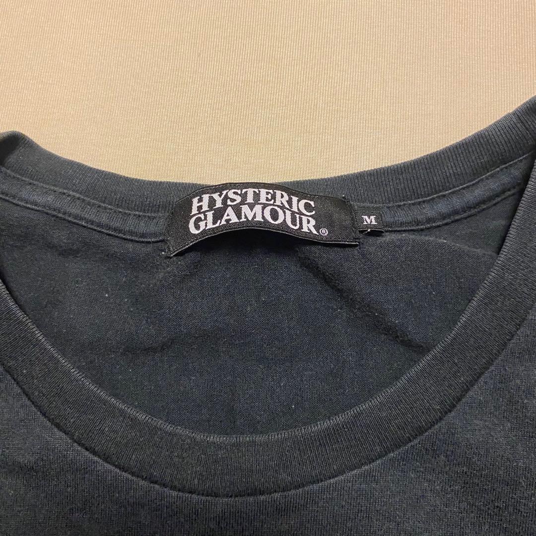 Hysteric Glamour ヒステリック　ロゴ・ガールプリント Tシャツ