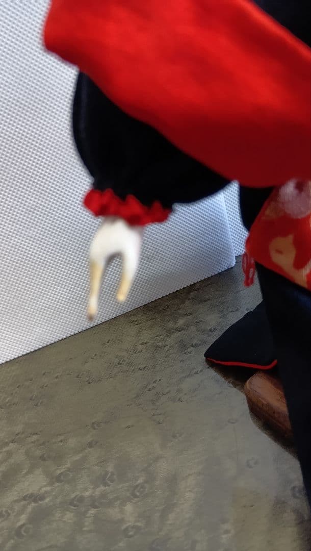 古布で作った韓国風人形