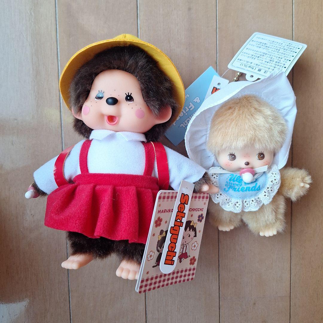 新品未使用ちびまる子ちゃんコラボモンチッチ+ベビチッチセット